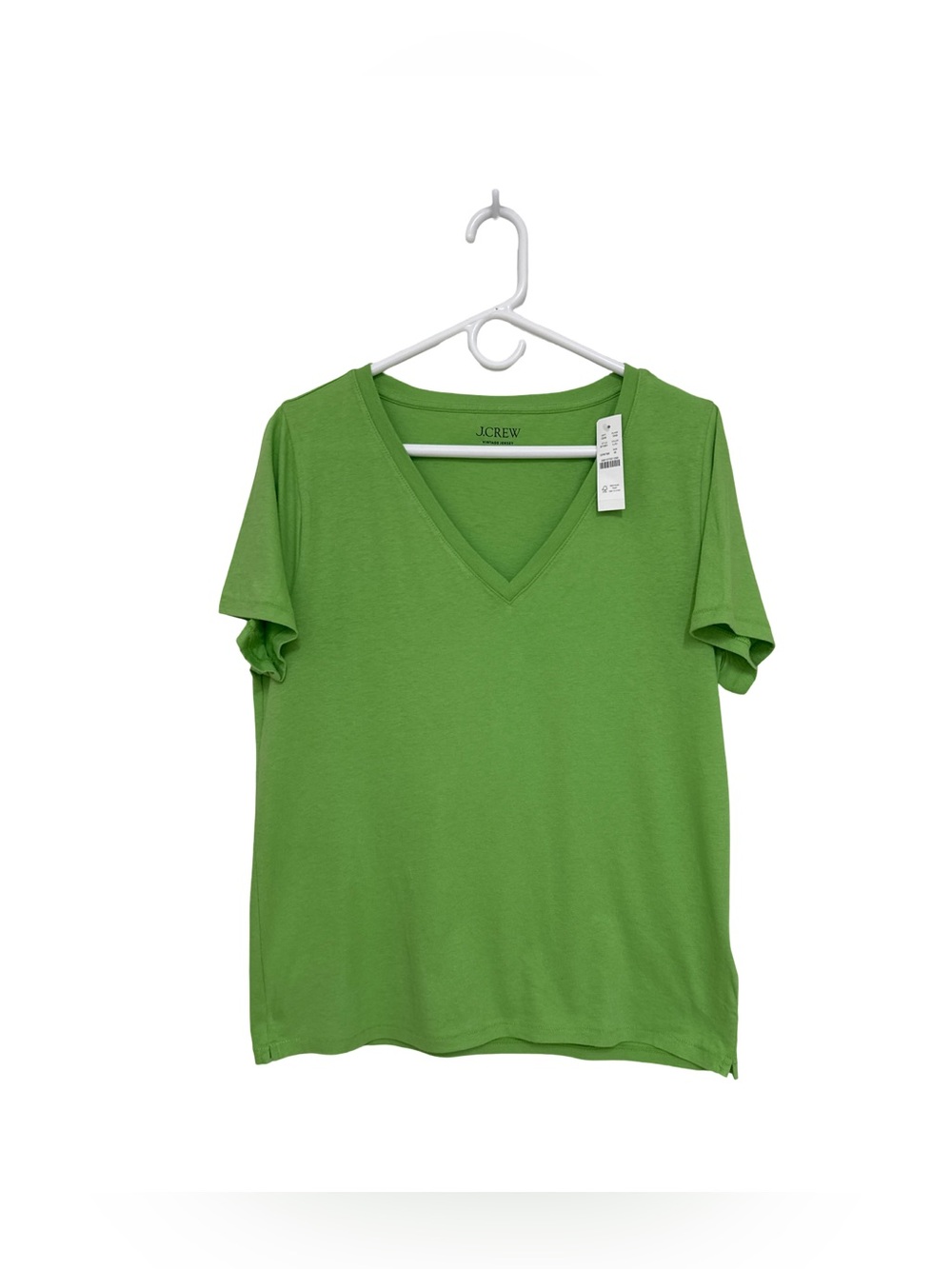 J. Crew Vintage Jersey V-Neck Tee Women’s Medium NWT!